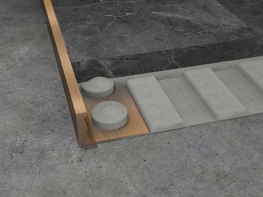 2.5m de Tegelhoek van de Roestvrij staal L-vormige Versiering In orde makende het Eindigen Strook 8 10mm