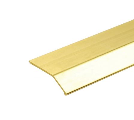 De hoge Lage van de de Strook Gelamineerde Vloer van het Gespaluminium Vlakke Scherpende Geanodiseerde Strook