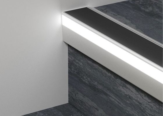 Leiden de Geleide de Trede Antislip Stroken van de aluminiumlegering tot een mooi visueel effect