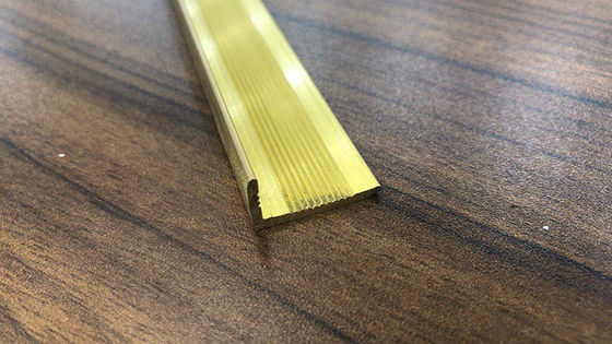 Decoratieve Messingsstrook 3mm de Moderne Versiering van de de Vloertegel van de Binnenhuisarchitectuurstemming