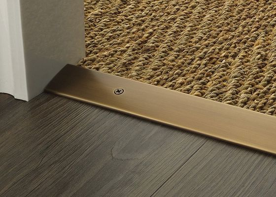 Aluminiumtapijt om Overgangsstrook 0.8mm te betegelen de Overgangsstrook van de Tapijtdrempel