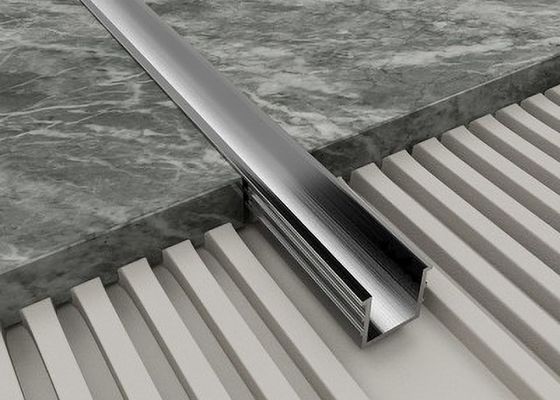 De Hoekrand van de aluminiumkeramische tegel het Eindigen de Uitdrijvingsprofiel van het Versieringsaluminium