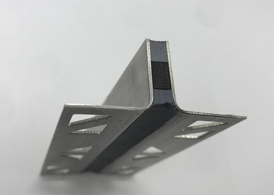 Van het de Strookmetaal van de aluminiumdekking van de de Uitbreidingsverbinding van de de Bewegings Gezamenlijke Bevloering de Tegelsovergang