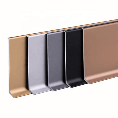 Muuraluminium het Begrenzen Profiel 2mm Metaal Begrenzende Raad