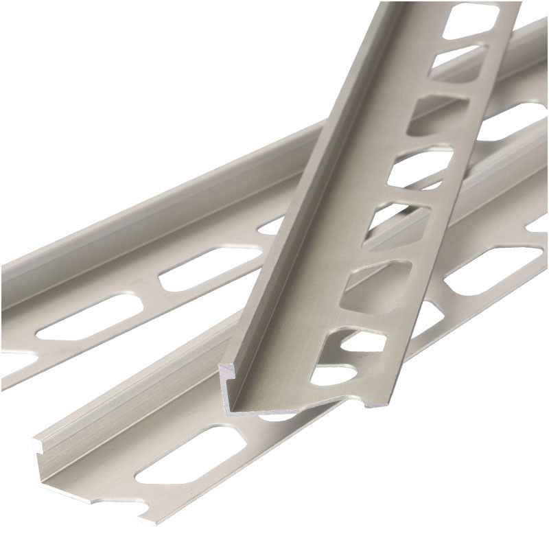 De vierkante van de de Tegelversiering van het Randaluminium van de de Badkamerstegel Witte Versiering van de het Metaalhoek