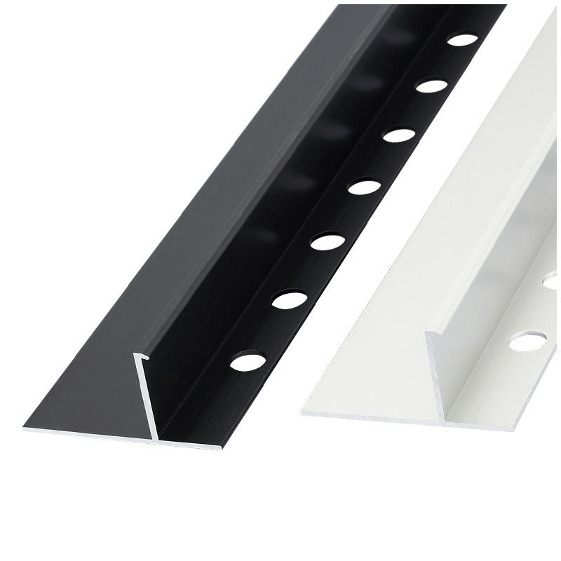 De de Versieringsprofielen van de aluminiumtegel skiritng schepen Bullnose-van de de Versieringsdouche van de Randtegel de Rand van het de Tegelmetaal in