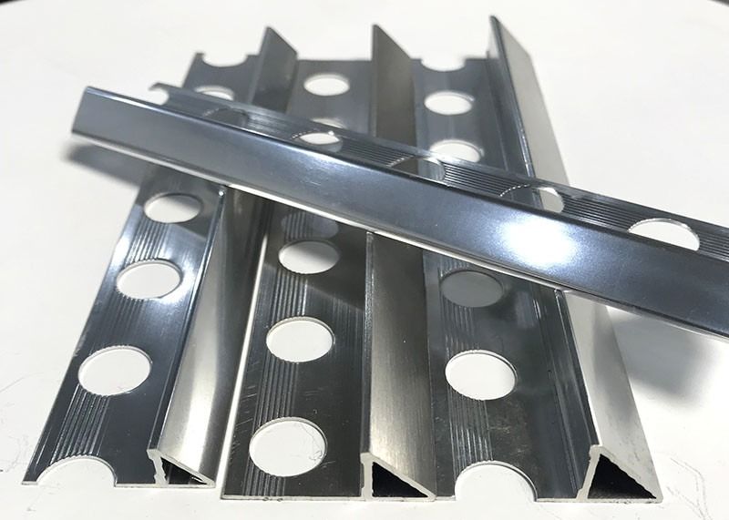 Van het de Strokenaluminium van de aluminiumrand van de de Tegelrand van de de Versieringshoek Sluitende de Randstroken