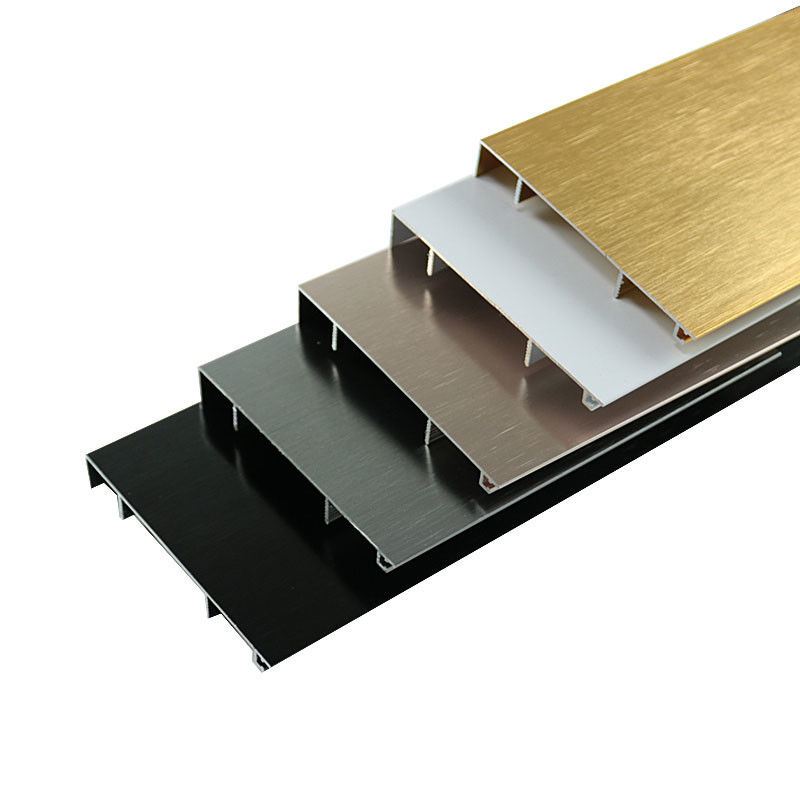 Van de het Profiel Begrenzende Raad van de aluminiumuitdrijving van de het Aluminiumstap de Randversiering 2.5m