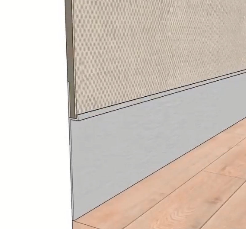 Van de Raadstreden van het muurbeschermer Opgepoetste Aluminium Begrenzende de Randversiering
