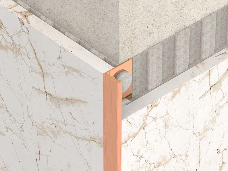 de 1.8m Geborstelde van het de Versieringsmetaal van de Roestvrij staalhoek Versiering van de de Grensrand van Bullnose