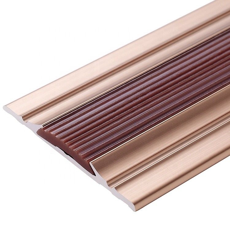 Huisvloer het Verdelen de Strookt Vorm van de Aluminiumovergang