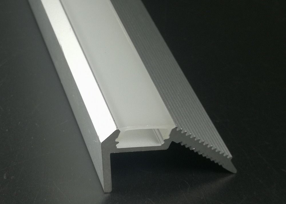 Leiden de Geleide de Trede Antislip Stroken van de aluminiumlegering tot een mooi visueel effect