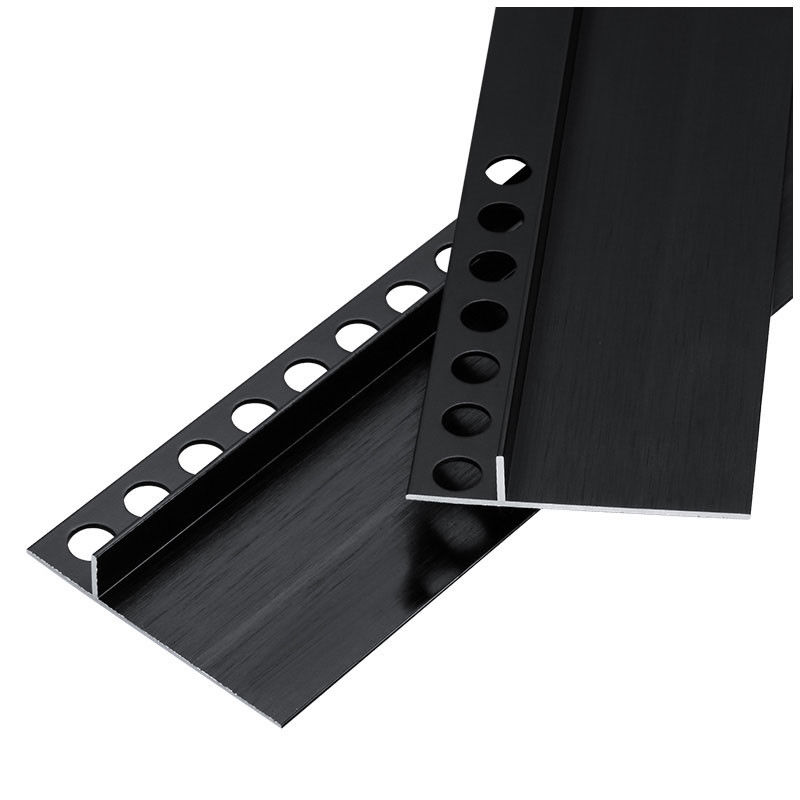 Waterdichte van de de Raadsvloer van het Keukenaluminium Begrenzende Decoratieve de Muurplint
