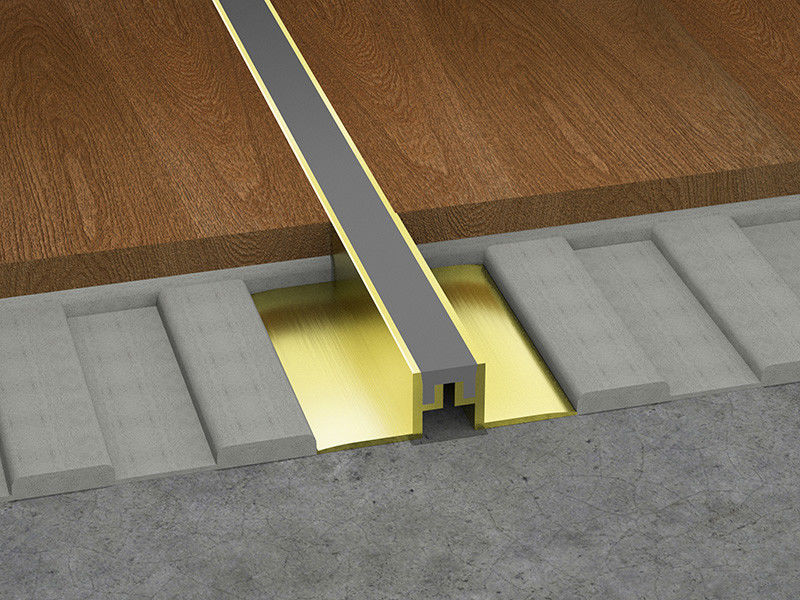 Van de het Profielvloer van de aluminiumuitdrijving de Bewegings Gezamenlijke Binnenhuisarchitectuur