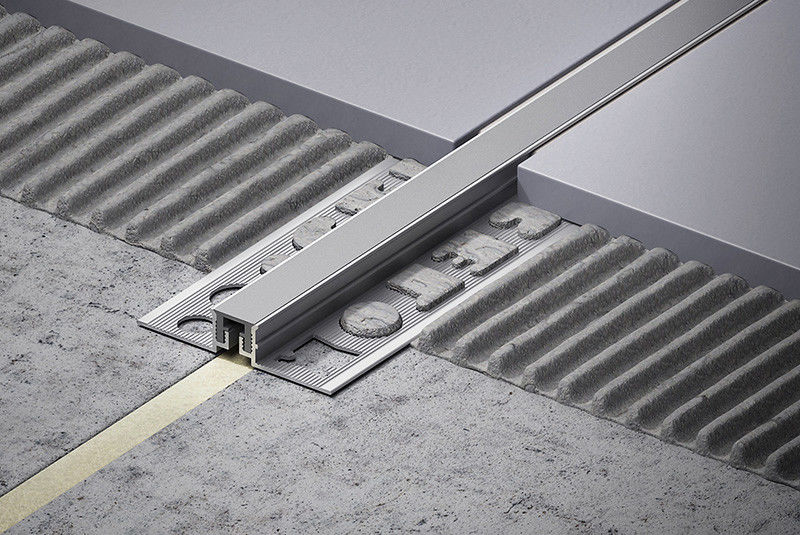 Van de de Bewegings het Gezamenlijke Houten Vloer en Tegel van de aluminiumlegering het Eindigen Sluiten