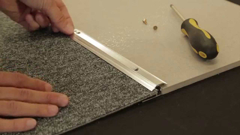 Van de het Tapijtovergang van de aluminiumlegering Extra Brede de Strookbinnenhuisarchitectuur