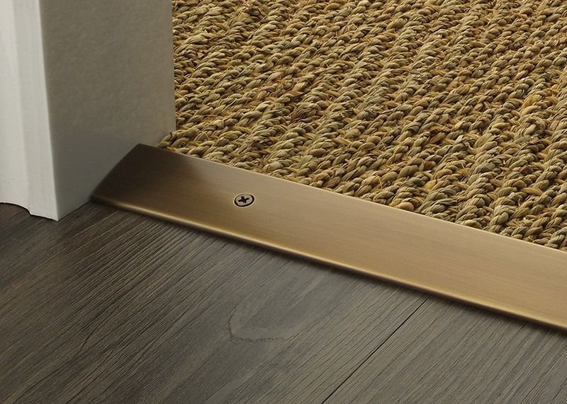 Van het de Decoratiealuminium van het hoteltapijt van de het Tapijtversiering van het de Vloertapijt de Overgangsstroken