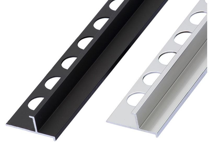 Decoratieve Metaal Binnenlandse Plint voor de Lijn Begrenzende Raad van de Aluminiumdekking voor Tegelversiering