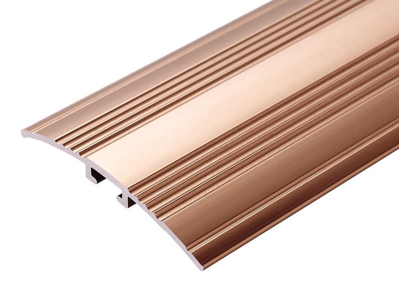 Perfect beëindig Geborstelde Aluminium Scherpende Strook Gap die Profiel behandelen