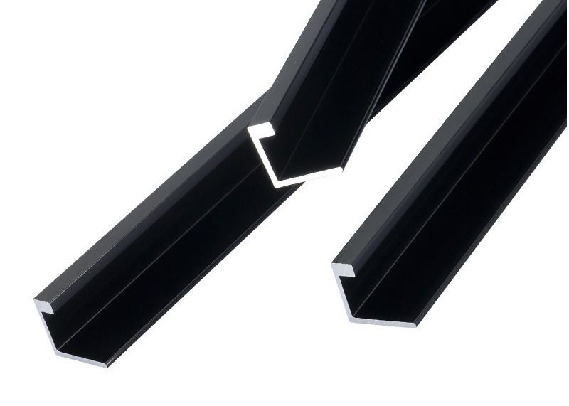 TUV de Overgangsstrook 20mm van het Elektroforesealuminium aan het Hout van de Garderobe