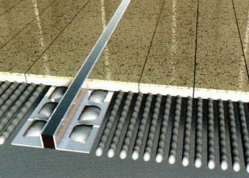 Houten Versiering 25mm van de Vloertegel Profiel van de het Aluminiumuitdrijving van de Aluminiumbeweging het Gezamenlijke