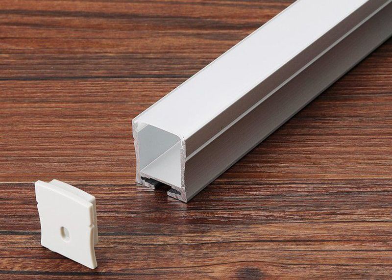 2.7meter de muur zet Aluminium op leidde Profielen voor Strooklichten met Aanrakingssensor