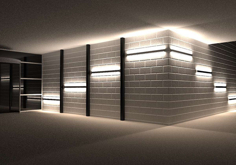 V Stijl In een nis gezet Geleid het Kanaallicht van de Strookverlichting voor LEIDENE Strook