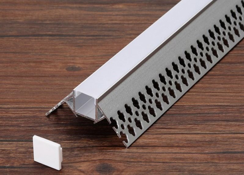 Geleide Stroken die In een nis gezet LEIDEN Aluminiumprofiel met de Lenteklem aansteken