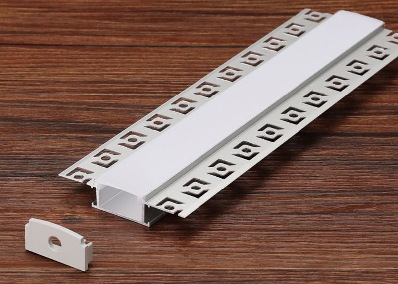 Geleide Stroken die In een nis gezet LEIDEN Aluminiumprofiel met de Lenteklem aansteken