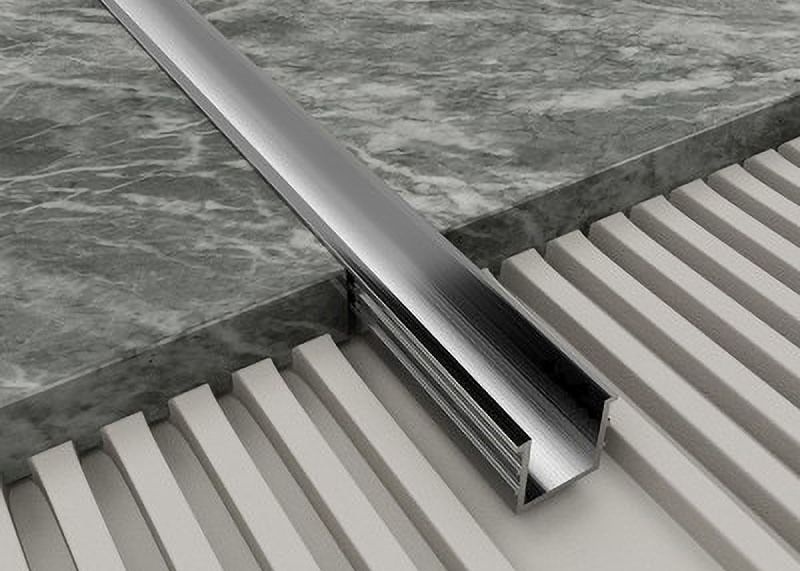 Het Profiel Zeer belangrijke Eigenschappen van de aluminiumuitdrijving en de Stroken van de de Randversiering van de Oppervlaktebehandelingskeramische tegel