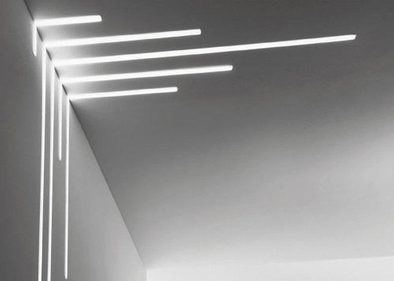 Opgepoetste 2m Aluminium LEIDENE Profielen voor het Kabinet van het Meubilairglas