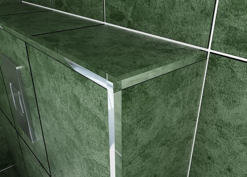 OEM &amp;ODM van de Tegeltoebehoren van het Fabrieksaluminium van de de Tegelversiering het Beschermende Profiel van de het Aluminiumuitdrijving