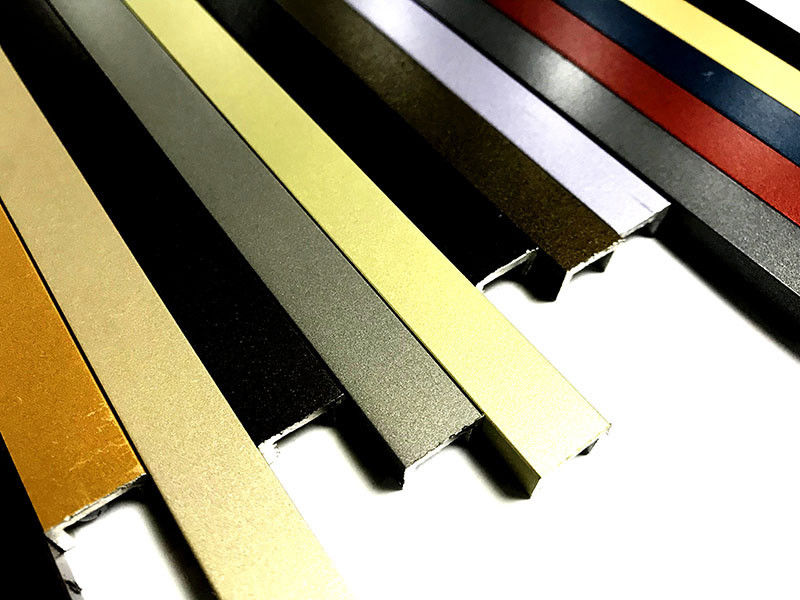 Van de de Tegelversiering van het aluminiumprofiel van het het Metaalprofiel van het de Randaluminium Ceramische de Tegelversiering