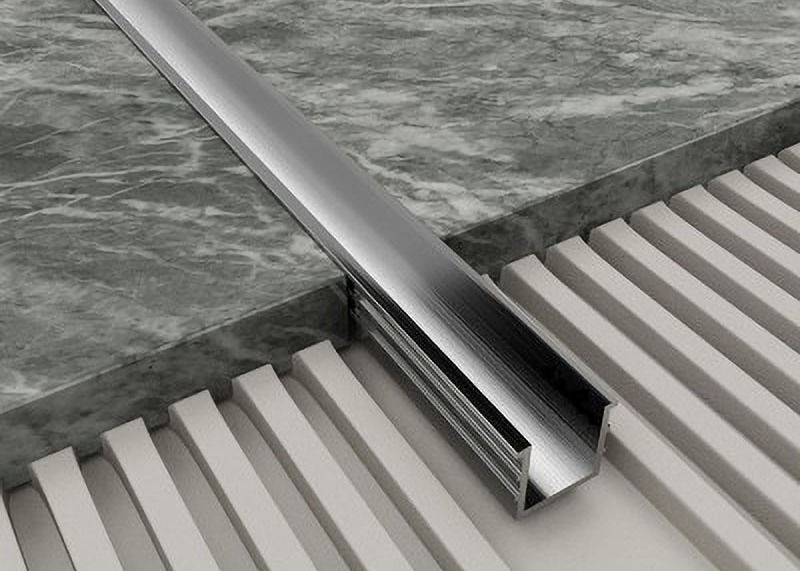 De Rand van de de Keramische tegelhoek van het aluminiumprofiel het Eindigen de Douane van de Versieringsfabriek