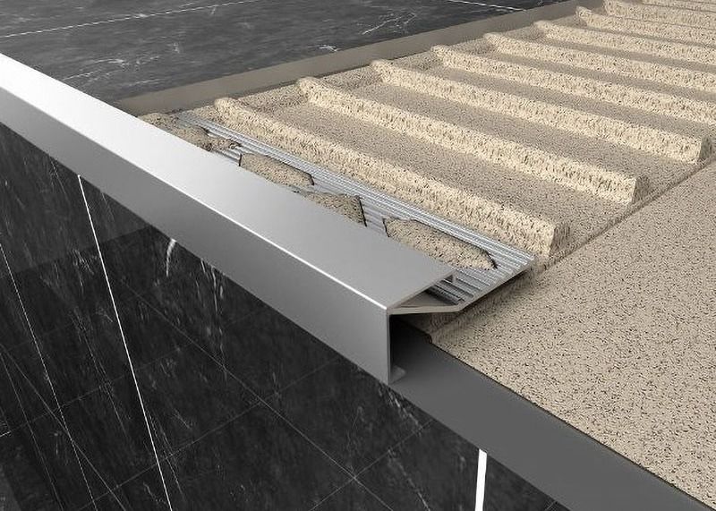 De Rand van de de Keramische tegelhoek van het aluminiumprofiel het Eindigen de Douane van de Versieringsfabriek