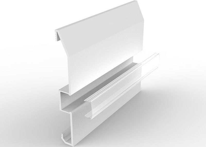 Leidden de elektroforese Geleide Profielen van de Aluminiumuitdrijving voor 10mm Strook