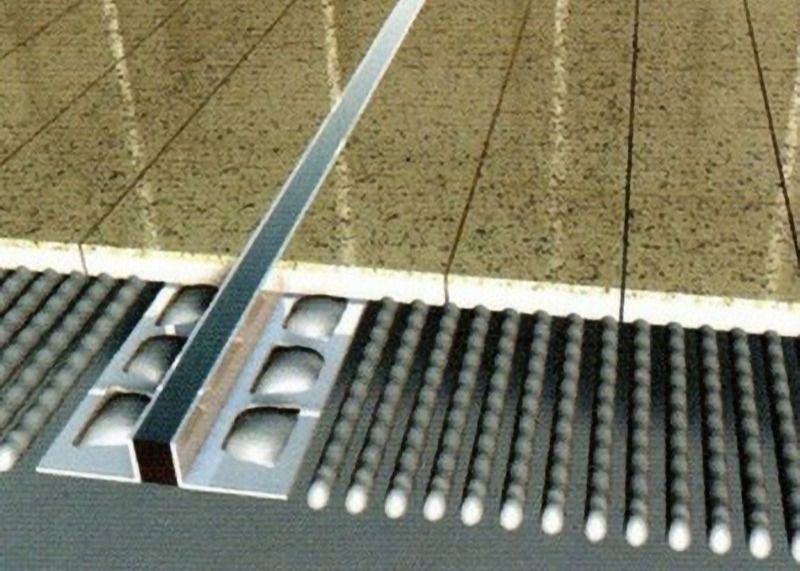 Ceramische Bevloering 10mm de Verbinding van de Aluminiumbeweging voor Steenvloeren