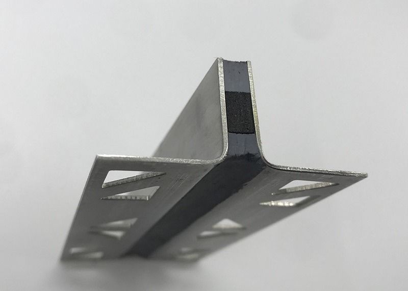 Van het de Strookmetaal van de aluminiumdekking van de de Uitbreidingsverbinding van de de Bewegings Gezamenlijke Bevloering de Tegelsovergang