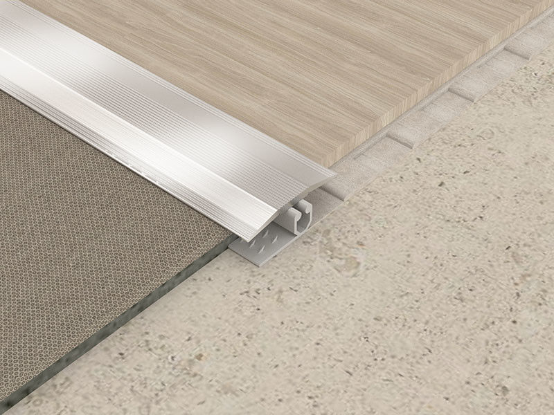 Van het de Strook Dunne Aluminium van de vloerovergang Strook 2mm Geanodiseerde Aluminiumstrook