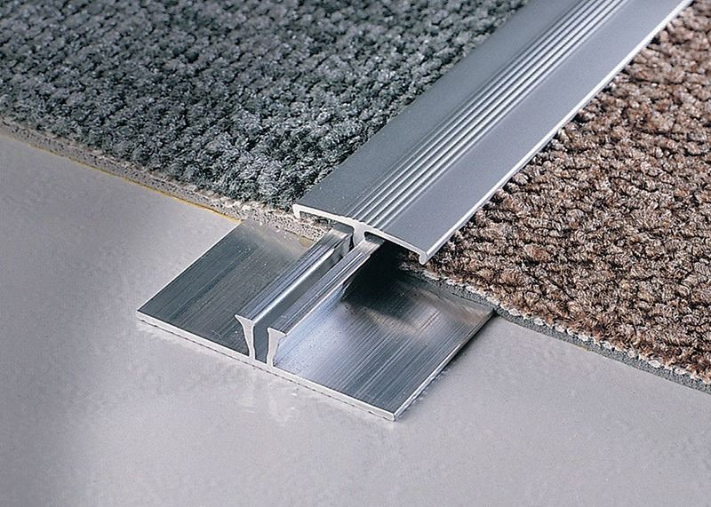 Grace Surface Aluminum Carpet Trim-de Stroken van de het Tapijtrand van de Aluminiumtrede