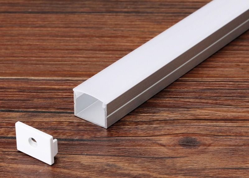 LEIDENE van het kaderaluminium Profielen 3m voor LEIDENE Verlichtingsstroken
