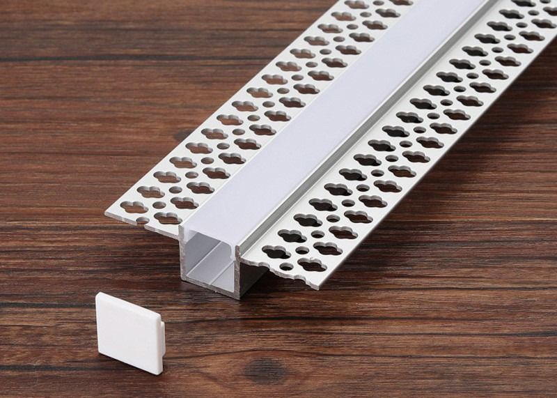 Het Aluminium LEIDENE van de elektroforesealuminium Uitgedreven Heatsink Geleide Strook Profielen