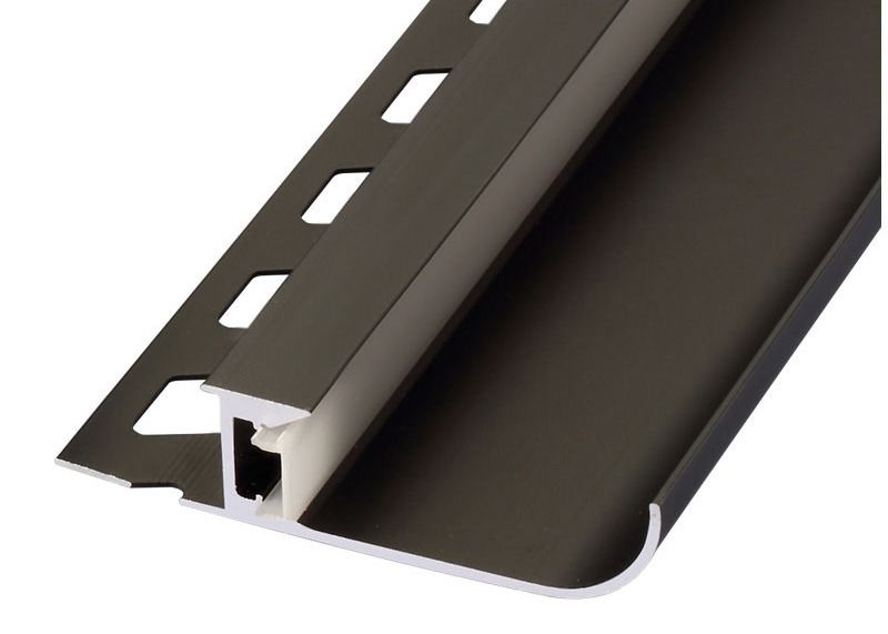 Gemakkelijk installeer Geleide Bar Begrenzende Raad Geleide Strook 100mm Aluminium die Bunnings begrenzen