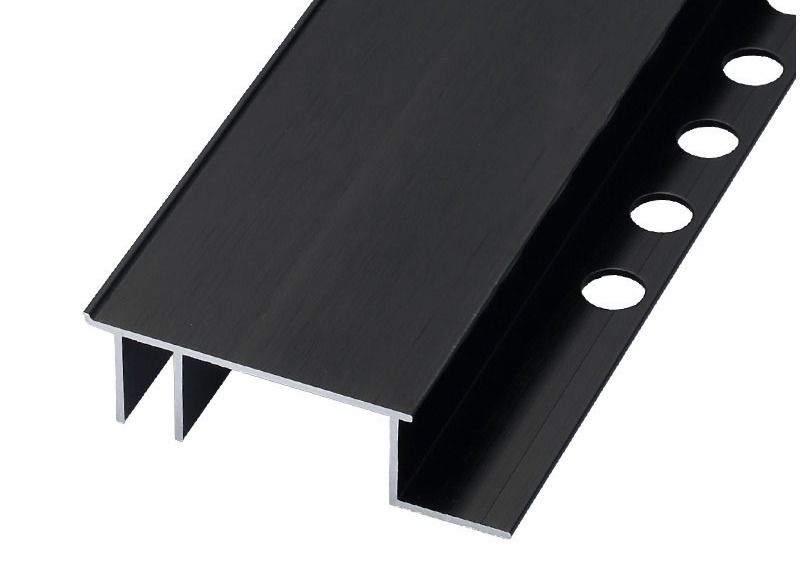 Gemakkelijk installeer Geleide Bar Begrenzende Raad Geleide Strook 100mm Aluminium die Bunnings begrenzen