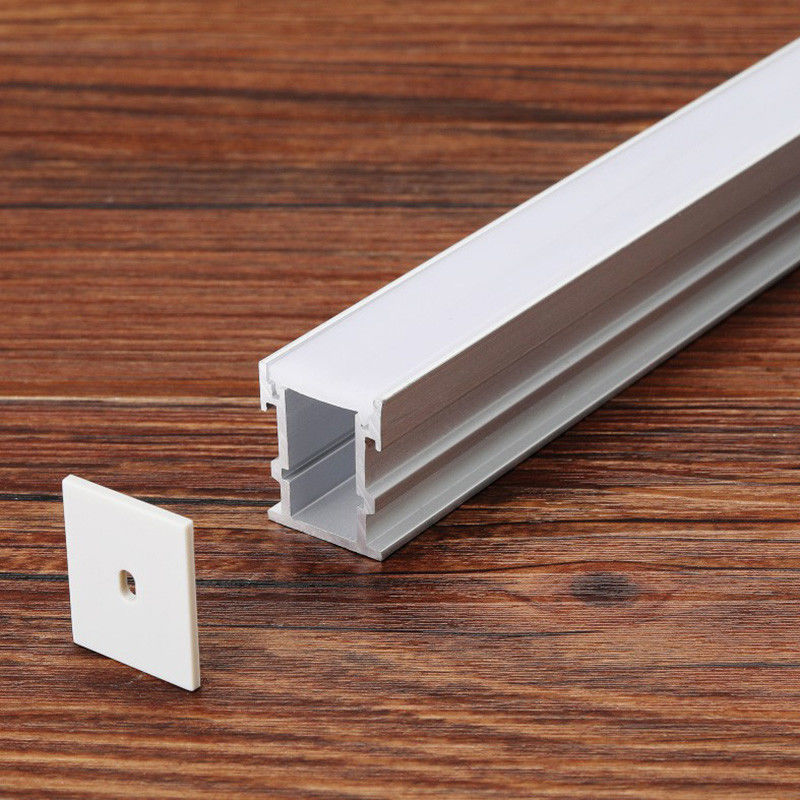 Uitgedreven Opgepoetste Industriële LEIDENE van het Uitdrijvingenaluminium Profielen 1.8m
