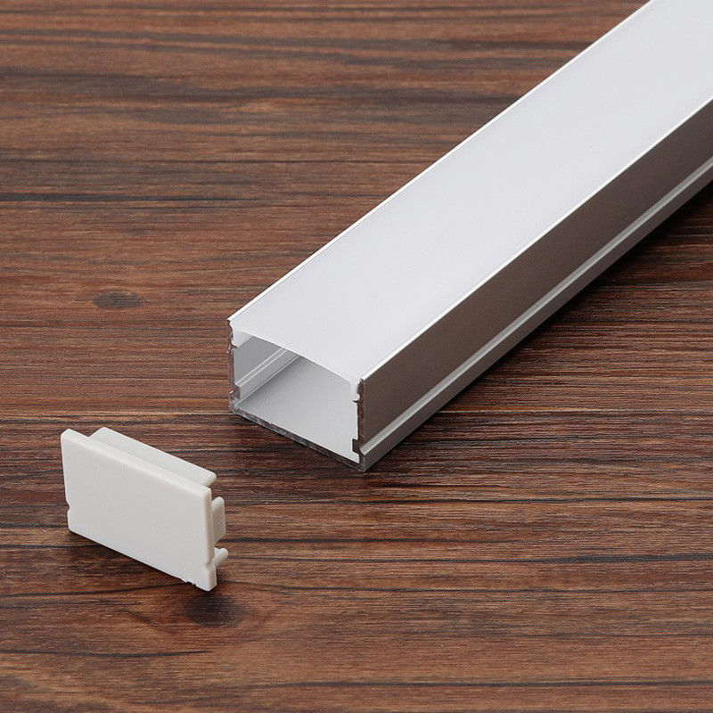 Uitgedreven Opgepoetste Industriële LEIDENE van het Uitdrijvingenaluminium Profielen 1.8m