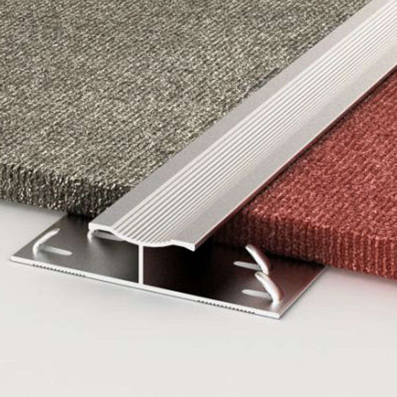 Tegel van de de Randversiering van het aluminiummetaal de Ceramische aan Stroken 20mm van de Tapijtovergang