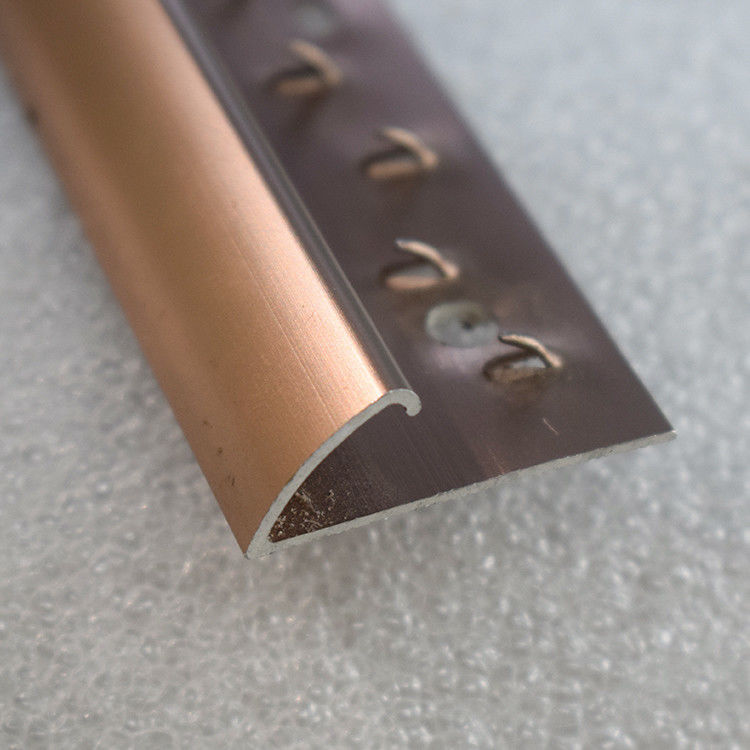 Van de de Randversiering van het aluminiumtapijt Vlotte van het de Strepenaluminium het Tapijtversiering 30mm