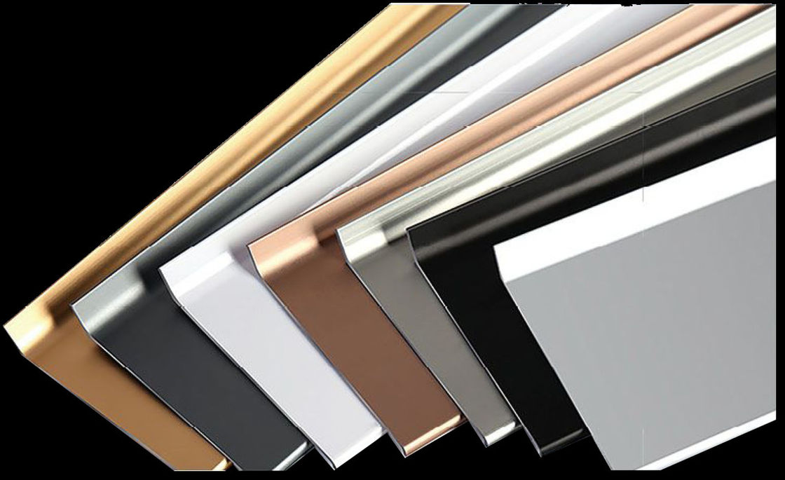 2.7m Plint van het de Randprofiel van de Aluminium de Begrenzende Raad