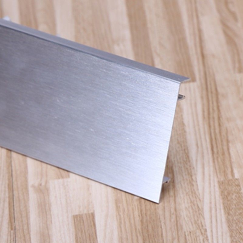 60mm Houten Decoratief Begrenzend Raadsaluminium voor Keukenhoek